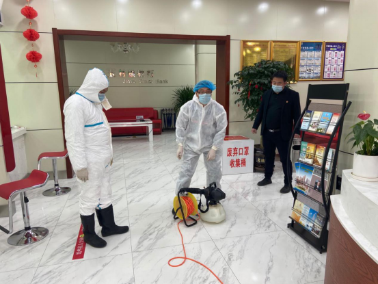 專業消毒 保障返崗工作安全